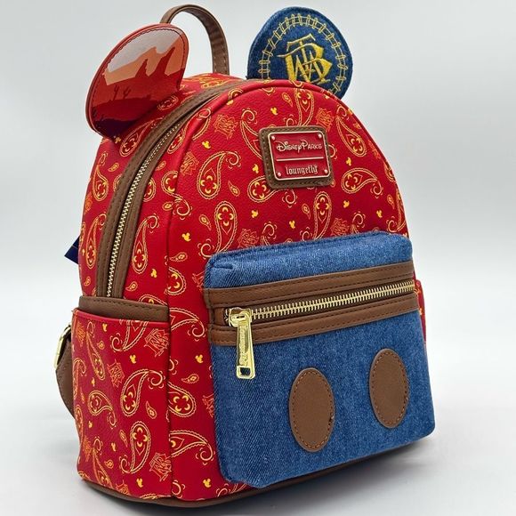 Loungefly Mickey Mouse: The Main Attraction Mini Backpack - Picture 3 of 14